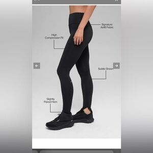 ALO Yoga Black High-Rise Performance Leggings